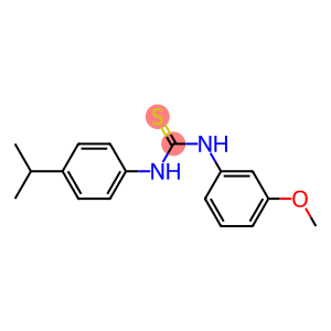 N-(4-isopropylphenyl)-N'-(3-methoxyphenyl)thiourea