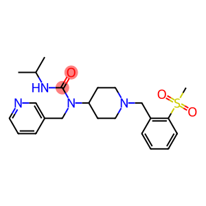 N'-ISOPROPYL-N-(1-[2-(METHYLSULFONYL)BENZYL]PIPERIDIN-4-YL)-N-(PYRIDIN-3-YLMETHYL)UREA