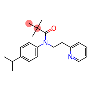 N1-(4-isopropylphenyl)-N1-[2-(2-pyridyl)ethyl]-2,2-dimethylpropanamide