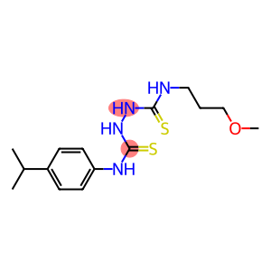 N1-(4-isopropylphenyl)-N2-(3-methoxypropyl)hydrazine-1,2-dicarbothioamide