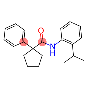 N-(2-(ISOPROPYL)PHENYL)(PHENYLCYCLOPENTYL)FORMAMIDE