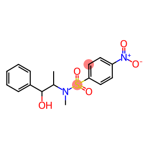 N-(2-HYDROXY-1-METHYL-2-PHENYL-ETHYL)-N-METHYL-4-NITRO-BENZENESULFONAMIDE