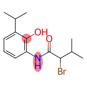 N1-(2-HYDROXY-3-ISOPROPYLPHENYL)-2-BROMO-3-METHYLBUTANAMIDE