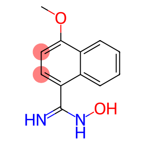 N-HYDROXY-4-METHOXY-NAPHTHALENE-1-CARBOXAMIDINE