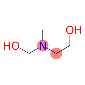 2-(N-(hydroxymethyl)-N-methylamino)ethanol