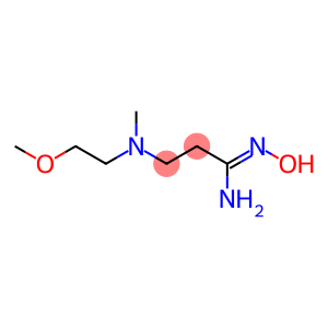 N'-hydroxy-3-[(2-methoxyethyl)(methyl)amino]propanimidamide