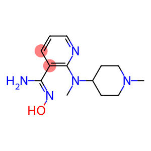 N'-hydroxy-2-[methyl(1-methylpiperidin-4-yl)amino]pyridine-3-carboximidamide