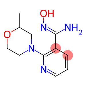 N'-hydroxy-2-(2-methylmorpholin-4-yl)pyridine-3-carboximidamide