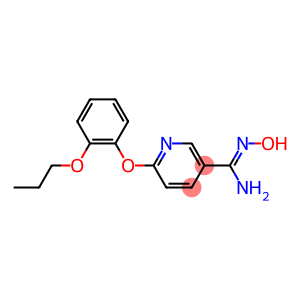 N'-hydroxy-6-(2-propoxyphenoxy)pyridine-3-carboximidamide