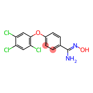 N'-hydroxy-4-(2,4,5-trichlorophenoxy)benzene-1-carboximidamide