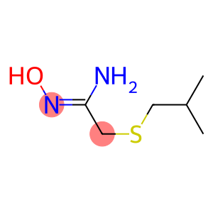 N'-hydroxy-2-[(2-methylpropyl)sulfanyl]ethanimidamide