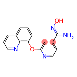 N'-hydroxy-2-(quinolin-8-yloxy)pyridine-4-carboximidamide