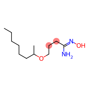 N'-hydroxy-4-(octan-2-yloxy)butanimidamide