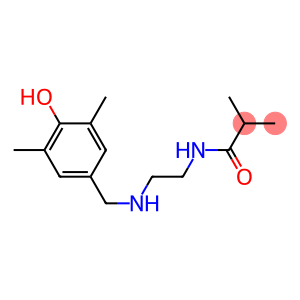 N-(2-{[(4-hydroxy-3,5-dimethylphenyl)methyl]amino}ethyl)-2-methylpropanamide