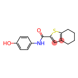 N-(4-hydroxyphenyl)-4,5,6,7-tetrahydro-1-benzothiophene-2-carboxamide