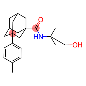 N-(2-hydroxy-1,1-dimethylethyl)-3-(4-methylphenyl)-1-adamantanecarboxamide