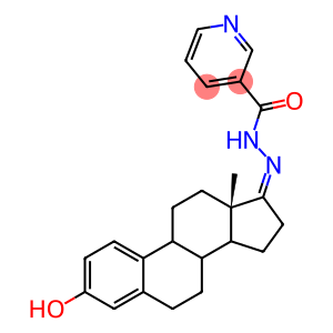 N'-[3-hydroxyestra-1,3,5(10)-trien-17-ylidene]nicotinohydrazide