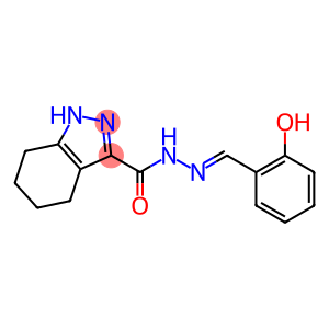 N'-(2-hydroxybenzylidene)-4,5,6,7-tetrahydro-1H-indazole-3-carbohydrazide