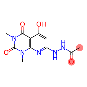 N'-(5-hydroxy-1,3-dimethyl-2,4-dioxo-1,2,3,4-tetrahydropyrido[2,3-d]pyrimidin-7-yl)acetohydrazide