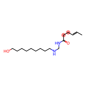 N-[[(9-Hydroxynonyl)amino]methyl]-4-hexenamide