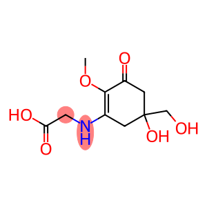 N-[5-Hydroxy-5-(hydroxymethyl)-2-methoxy-3-oxo-1-cyclohexen-1-yl]glycine