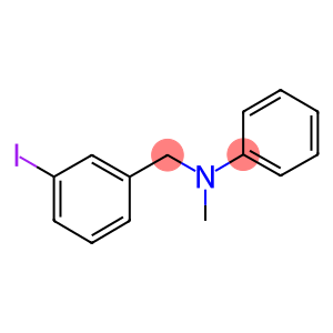 N-(3-IODOBENZYL)-N-METHYL-N-PHENYLAMINE