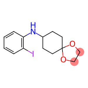 N-(2-iodophenyl)-1,4-dioxaspiro[4.5]decan-8-amine