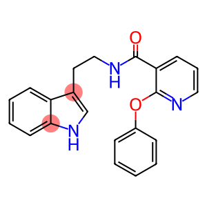 N-(2-INDOL-3-YLETHYL)(2-PHENOXY(3-PYRIDYL))FORMAMIDE