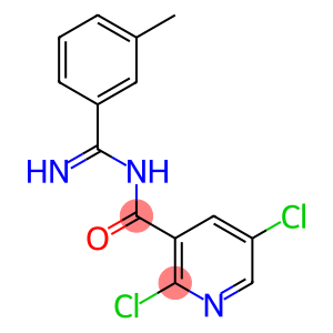 N3-IMINO(3-METHYLPHENYL)METHYL-2,5-DICHLORONICOTINAMIDE