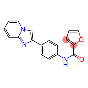 N-(4-imidazo[1,2-a]pyridin-2-ylphenyl)-2-furamide