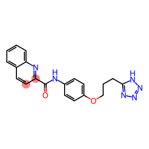 N-[4-[3-(1H-Tetrazol-5-yl)propoxy]phenyl]quinoline-2-carboxamide