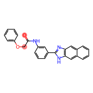 N-[3-(1H-naphtho[2,3-d]imidazol-2-yl)phenyl]-2-phenoxyacetamide