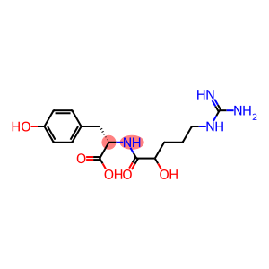 N-(5-guanidino-2-hydroxypentanoyl)tyrosine