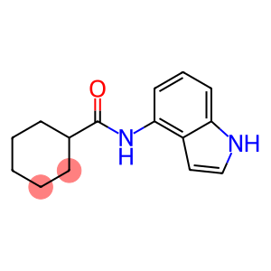 N1-(1H-indol-4-yl)cyclohexane-1-carboxamide