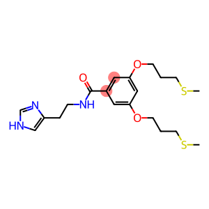 N-[2-(1H-Imidazol-4-yl)ethyl]-3,5-bis[3-(methylthio)propyloxy]benzamide