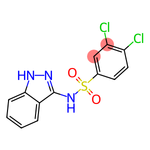 N1-(1H-indazol-3-yl)-3,4-dichlorobenzene-1-sulfonamide