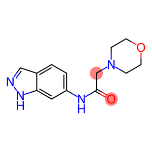 N-(1H-indazol-6-yl)-2-morpholinoacetamide