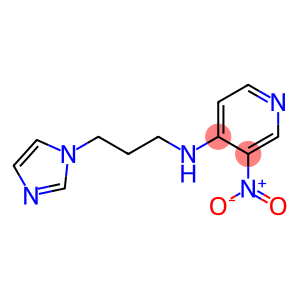 N-[3-(1H-imidazol-1-yl)propyl]-3-nitropyridin-4-amine