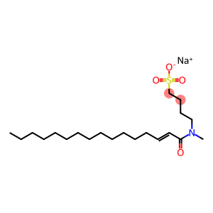 4-[N-(2-Hexadecenoyl)-N-methylamino]-1-butanesulfonic acid sodium salt