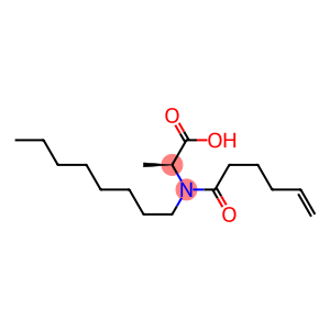 N-(5-Hexenoyl)-N-octylalanine