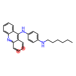 N-[4-(Hexylamino)phenyl]-9-acridinamine