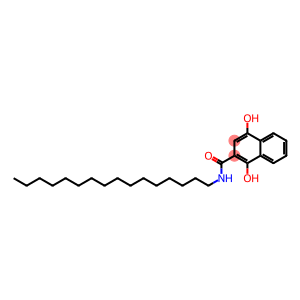 N-Hexadecyl-1,4-dihydroxy-2-naphthalenecarboxamide