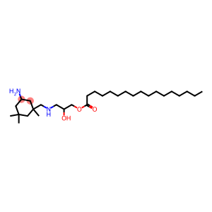 3-[[N-(3-Heptadecanoyloxy-2-hydroxypropyl)amino]methyl]-3,5,5-trimethylcyclohexylamine