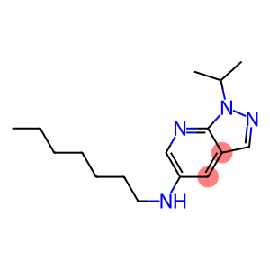 N-heptyl-1-(propan-2-yl)-1H-pyrazolo[3,4-b]pyridin-5-amine