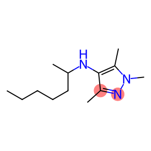 N-(heptan-2-yl)-1,3,5-trimethyl-1H-pyrazol-4-amine