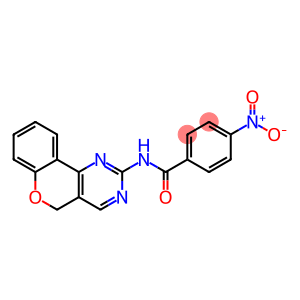 N-(5H-chromeno[4,3-d]pyrimidin-2-yl)-4-nitrobenzenecarboxamide