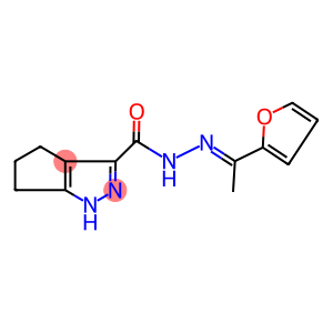 N'-[1-(2-furyl)ethylidene]-1,4,5,6-tetrahydrocyclopenta[c]pyrazole-3-carbohydrazide