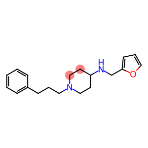 N-(2-FURYLMETHYL)-1-(3-PHENYLPROPYL)PIPERIDIN-4-AMINE