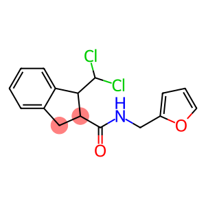 N2-(2-FURYLMETHYL)-1-(DICHLOROMETHYL)INDANE-2-CARBOXAMIDE, TECH