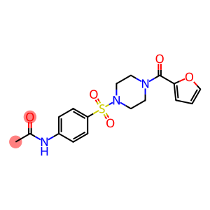 N-(4-{[4-(2-furylcarbonyl)piperazino]sulfonyl}phenyl)acetamide